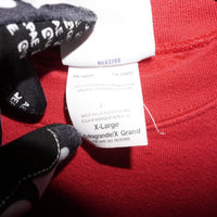 XL - Vintage Y2K Logo Athletic Sweatshirts description san - Red - XL