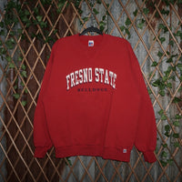 XL - Vintage Y2K Russell Athletic Sweatshirts description - Red - XL