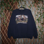 XL - Vintage Y2K American Vintage Sweatshirts american - Blue - XL