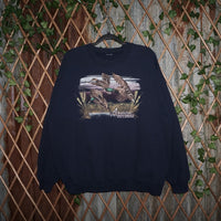 XL - Vintage Y2K American Vintage Sweatshirts american - Blue - XL
