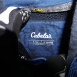 L - Vintage Y2K Cabela's Hoodies description embroidered - Blue - L