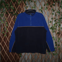 L - Vintage Y2K Faded Glory Sweatshirts description two tone - Blue - L