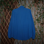 XL - Vintage Y2K Nike Sweatshirts half zip lightweight - Blue Periodpraise $35 - XL