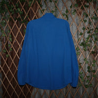 XL - Vintage Y2K Nike Sweatshirts half zip lightweight - Blue Periodpraise $35 - XL