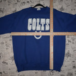 L - Vintage Y2K Nfl Sweatshirts description indianapolis - Blue - L