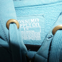 M - Vintage Y2K Massimo Hoodies description 39 embroidered - Blue - M