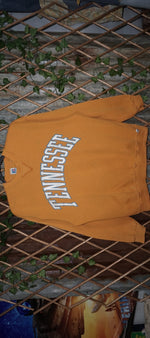XL - Vintage Y2K Russell Athletic Sweatshirts tennessee - Orange - XL
