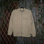 M - Vintage Y2K Ll Bean Sweatshirts sherpa line zip - Beige - M