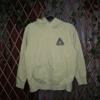 S - Vintage Y2K Palace Hoodies tri ferg spellout front back - Green - S