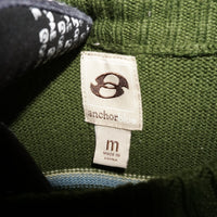 M - Vintage Y2K Anchor Blue Sweatshirts essential - Green - M