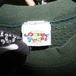L - Vintage Y2K Looney Tunes Sweatshirts tasmanian devil - Green - L