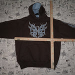 M - Vintage Y2K American Vintage Hoodies grunge 2000s tribal - Brown - M
