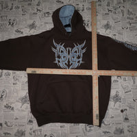 M - Vintage Y2K American Vintage Hoodies grunge 2000s tribal - Brown - M