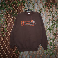 L - Vintage Y2K Logo Athletic Sweatshirts cleveland browns - L