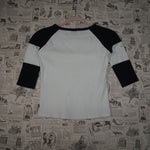 10 - Vintage Y2K Billabong T-Shirts propped fit sleeve - White - 10