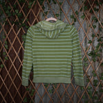 XL - Vintage Y2K Old Navy Hoodies fleece zip lightweight - Green - XL