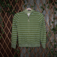 XL - Vintage Y2K Old Navy Hoodies fleece zip lightweight - Green - XL