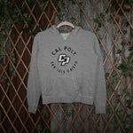 S - Vintage Y2K League Hoodies cal poly san luis obispo raw - Gray - S