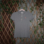 S - Vintage Y2K Aeropostale T-Shirts description playing - Gray - S