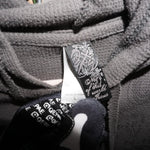 L - Vintage Y2K And Otw Hoodies rib thermal waffle knit long - Gray - L