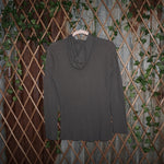 L - Vintage Y2K And Otw Hoodies rib thermal waffle knit long - Gray - L