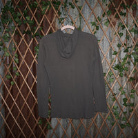 L - Vintage Y2K And Otw Hoodies rib thermal waffle knit long - Gray - L