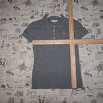 S - Vintage Y2K Aeropostale T-Shirts description playing - Gray - S