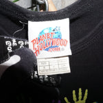 S - Vintage Y2K Planet Hollywood T-Shirts nsync handprint - Black - S