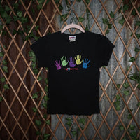 S - Vintage Y2K Planet Hollywood T-Shirts nsync handprint - Black - S