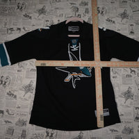 S - Vintage Y2K Reebok Sweatshirts san jose sharks women's - Black - S