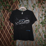 S - Vintage Y2K American Vintage T-Shirts winter games aspen - Black - S