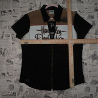 L - Vintage Y2K Harley-davidson Tops harley davidson 1903 - Black Periods I Can - L