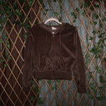S - Vintage Y2K American Vintage Hoodies description juicy - Brown - S