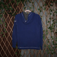 S - Vintage Y2K Majestic Hoodies los angeles dodgers reverse - Blue - S