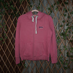 L - Vintage Y2K Super Dry Hoodies embroidered chest hit big - Pink - L