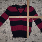 M - Vintage Y2K Ralph Lauren Sport Sweatshirts deep neck big - Pink - M