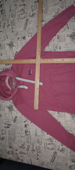 L - Vintage Y2K Super Dry Hoodies embroidered chest hit big - Pink - L