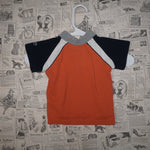 12 - Vintage Y2K Reebok Shirts embroidered spell polo front - Orange - 12