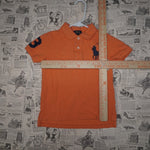 5 - Vintage Y2K Polo Ralph Lauren Shirts big pony number - Orange - 5