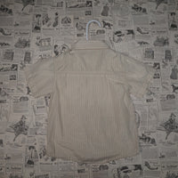 4T - Vintage Y2K Urban Extreme Shirts pinstripe button you - Beige - 4T