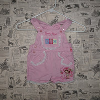 12M - Vintage Y2K Strawberry Shortcake Shirts pink overalls - 12M