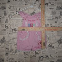 12M - Vintage Y2K Strawberry Shortcake Shirts pink overalls - 12M