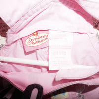 12M - Vintage Y2K Strawberry Shortcake Shirts pink overalls - 12M