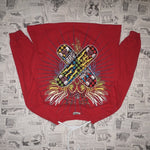L7 - Vintage Y2K American Vintage T-Shirts skateboard decks - Red - L7