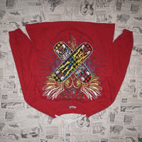 L7 - Vintage Y2K American Vintage T-Shirts skateboard decks - Red - L7