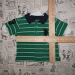 3 - Vintage Y2K Us Polo Assn Shirts big pony striped polo - Green - 3