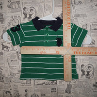 3 - Vintage Y2K Us Polo Assn Shirts big pony striped polo - Green - 3