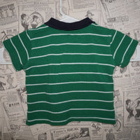 3 - Vintage Y2K Us Polo Assn Shirts big pony striped polo - Green - 3