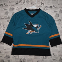 M - Vintage Y2K Nhl Sweatshirts san jose sharks hockey - Blue - M