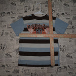 14 - Vintage Y2K Us Polo Assn T-Shirts old english spell - Blue - 14